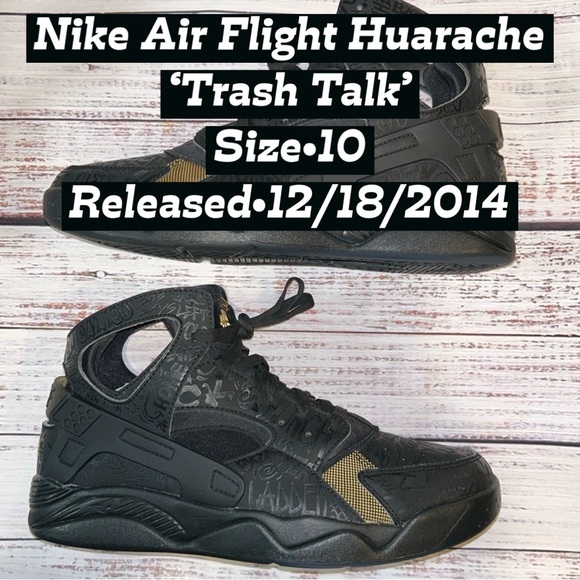 Nike Air Flight Huarache
‘Trash Talk’. Size-10. Excellent Condition. - Picture 1 of 11